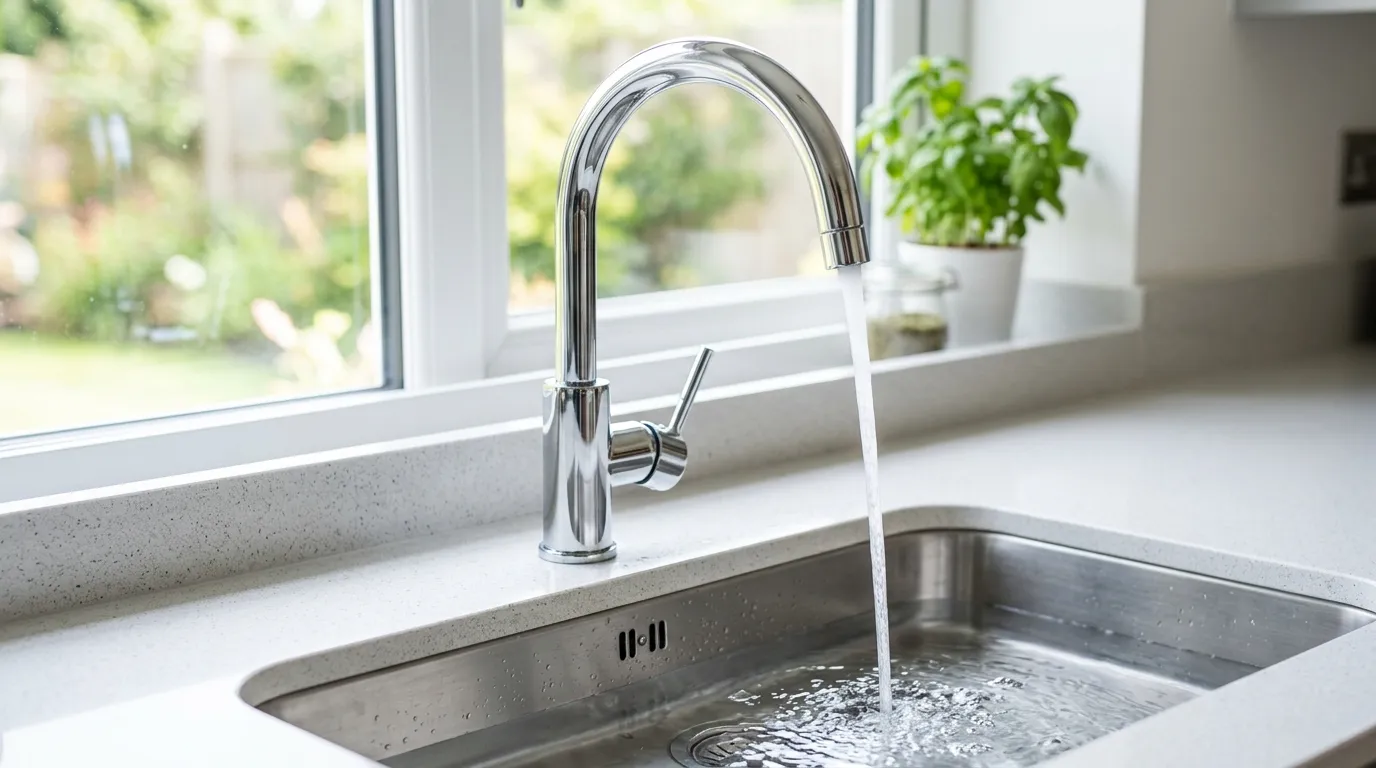 Local Plumbing Master Pros same day plumber fixing a faucet in Hokendauqua, PA